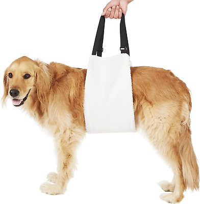 #ad Labra Plush Soft Veterinarian Approved Dog Canine K9 Sling Assist with Adjustabl $33.15