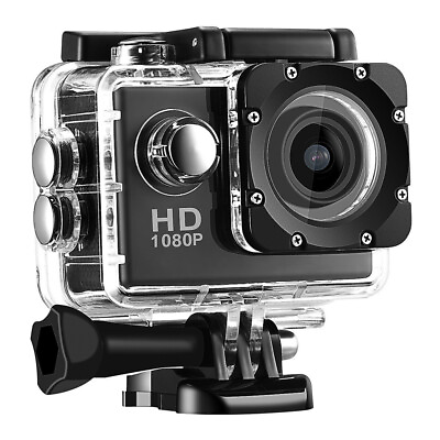 #ad Waterproof Action Camera Sport Recorder HD 1080P Camcorder Video 140° US $15.75