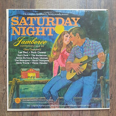 #ad Saturday Night Jamboree Glen Campbell 12quot; Record Vinyl LP 33 RPM SYS5182 $10.00