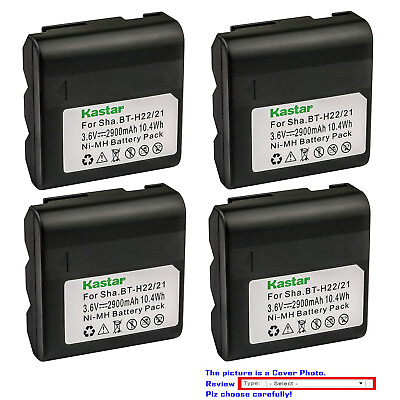 #ad Kastar Replacement Battery for Sharp VL E630H VL E630S VL E630U VL E650 VL E650U $16.99