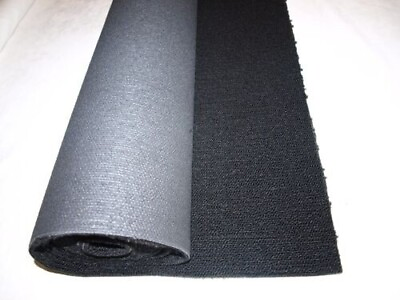 #ad 5 Yards Premium Black OEM Automotive Carpet with Backing 69quot; x 94quot; $49.95