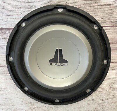 #ad JL Audio 10W1v2 4 Series 10 in. 4 ohm Car Audio Subwoofer Speaker Silver Black $89.99