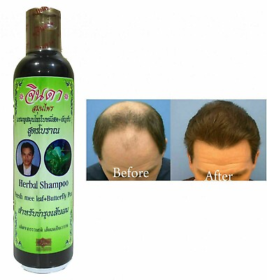 #ad Jinda Herbal Fresh Mee Ancient Formula Helps Hair Grow Growth Shampoo 250 ml $23.00