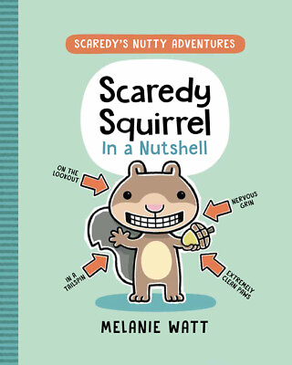 #ad Scaredy Squirrel In A Nutshell $11.66