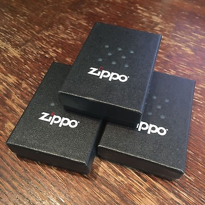 #ad LIGHTER lot of 3 GENUINE ZIPPO EMPTY BOXES WITH PAPERS USA $8.75