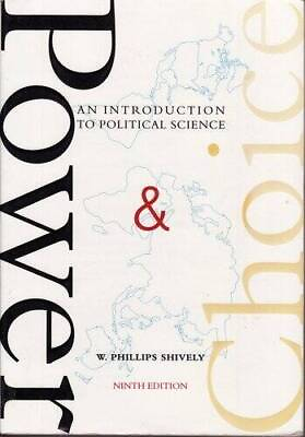 #ad #ad Power amp; Choice: An Introduction to Political Science Paperback GOOD $8.95