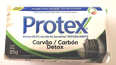 #ad Protex Carvao Carbon Detox Soap 12 Bars 85g 3.1 oz. $18.99
