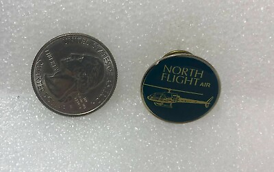 #ad North Flight Air Helicopter Pin $5.99
