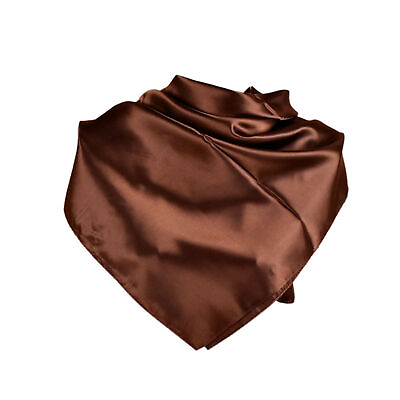 #ad Headscarf Elegant Appearance Stylish Single Color Head Wrap Scarf Polyester $9.01