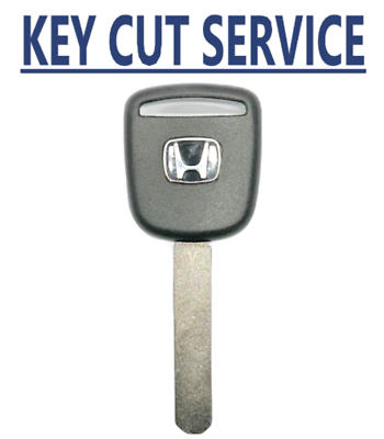 #ad KEY CUT SERVICE HO03 Transponder Chipped key V 46 For 2003 2017 HONDA Models $22.99