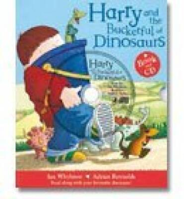 #ad Harry And The Bucketful Of Dinosaurs Book amp CD SLIPCASE GOOD $7.33