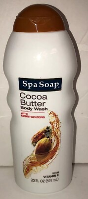 #ad Spa Soap 20 Oz Cocoa Butter With Vitamin E Moisturizing Body Wash SHIPS N 24 HRS $8.88