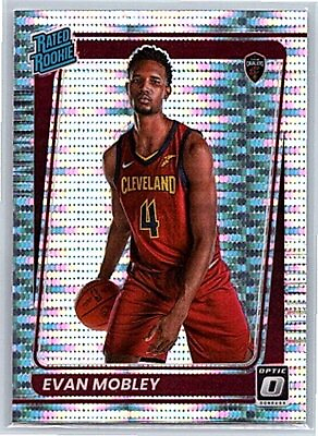 #ad EVAN MOBLEY 2021 22 Optic Rated Rookie SILVER PULSAR PRIZM #175 $1.99