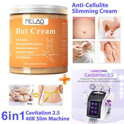 #ad Anti Cellulite Slimming Hot Cream for 6in1 Aristorm Cavitation 2.5 40K Machine $549.00