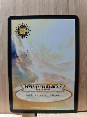 #ad Hyborian Gates🏆POWER OF THE MOUNTAIN Power Surge 🏆Trading Card Game AU $4.00