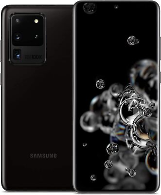 #ad Grade B Good Fully Unlocked Samsung Galaxy S20 Ultra 128GB Black Smartphone $225.00
