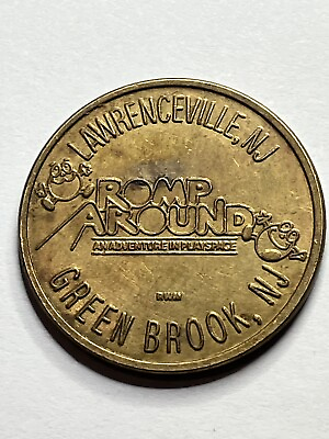 #ad OBSOLETE ROMP AROUND ARCADE TOKEN GREEN BROOK amp; LAWREINCEVILLE N.J. #sg1 $11.99
