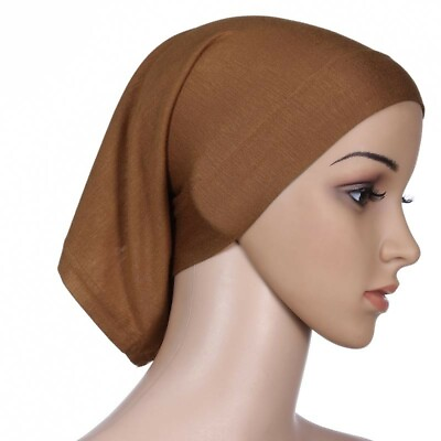 #ad Muslim Turban Hijab Cancer Head Scarf Chemo Hair Loss Hat Pre Tied Headwear Gift $10.49