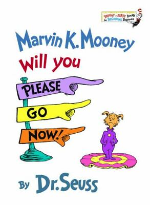 #ad Marvin K. Mooney Will You Please Go Now Bright and Early Books f ACCEPTABLE $3.98