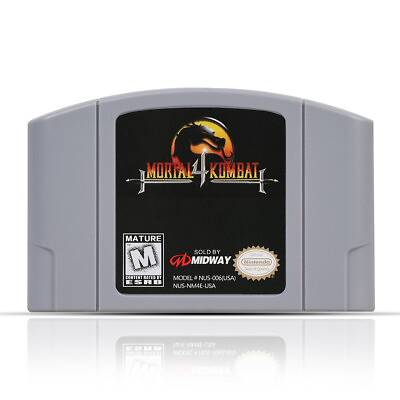 #ad Mortal Kombat 4 For Nintendo 64 $25.99