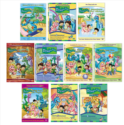 #ad New Dragon Tales 10 Film Collection DVD $39.99