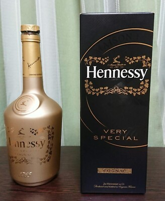 #ad Pre Owned Hennessy V.S Gold Bottle with Empty Bottle amp; Box LIMITED EDITION $85.00