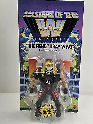 #ad WWE Mattel “Masters of the WWE Universe” “The Fiend” Bray Wyatt UNPUNCHED Card $49.99