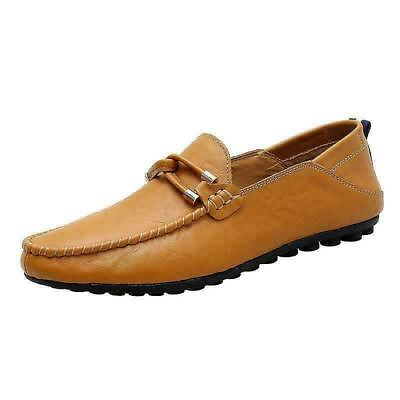 #ad Mens Driving Casual Shoes Loafers Flats Faux Leather Slip on Moccasins Plus Size $50.14