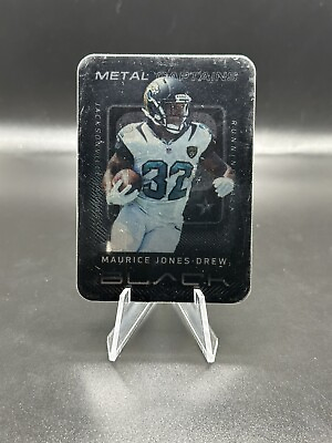 #ad MAURICE JONES DREW 2013 Black Football Metal Capitals No. 36 Jaguars $3.79