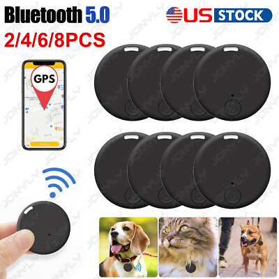 #ad Bluetooth Mini GPS Tracking Air Tag Key Child Pet Finder Tracker Location Device $9.59