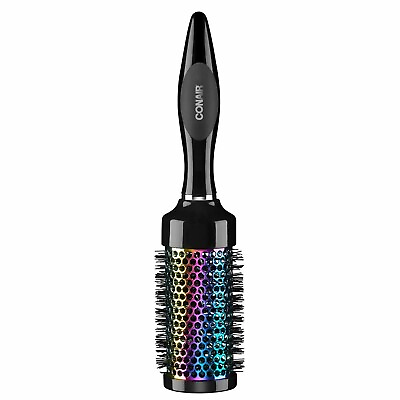 #ad Conair Rainbow InfinitiPro Ceramic Spiral Porcupine Round Hair Brush $17.99