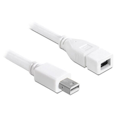 #ad CY 6ft Mini DisplayPort Male to Mini DP DisplayPort Female Extension Cable $8.99
