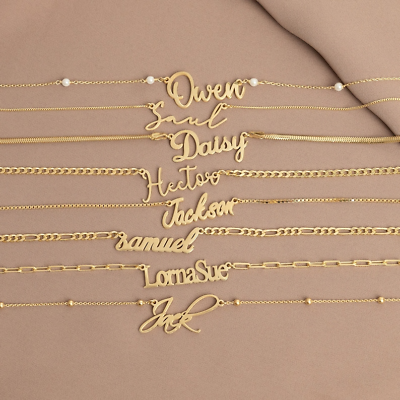 #ad Name Necklace Personalized Gift for Her Personalized Jewelry for mother $23.99