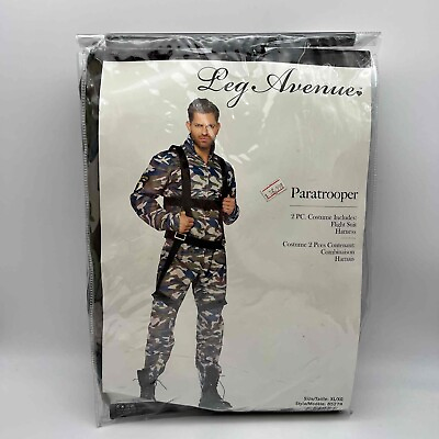 #ad New Leg Avenue Paratrooper Mens Costume Size XL $42.00