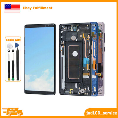 #ad OEM LCD Display Touch Screen Digitizer Frame For Samsung Note 8 SM N950 Tools $124.99