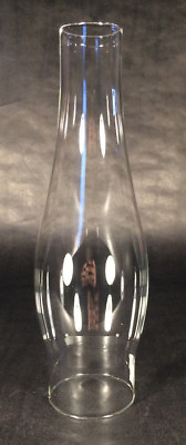 #ad NEW 2 1 2quot; X 10quot; Clear Glass Kerosene Oil Lamp Duplex Chimney Round Bulge CH938R $28.95