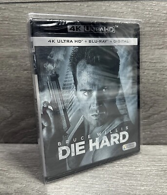 #ad Die Hard 30th Anniversary 4K UHD Blu ray Digital With Protective Cover $21.37