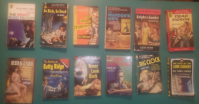 #ad 115 plus vintage mystery crime PB GGA Sleaze your choice buy more save more $10.99