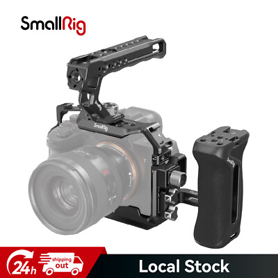 #ad SmallRig A7R V A7 IV A7S III Camera Cage with Top Handle for Sony Alpha 7 IV $170.10