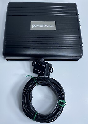 #ad POWERBASS ACA 500. 1D Mono Class D Amplifier With Remote Gain Control PB GAIN1 $79.99