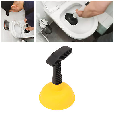 #ad Type 2 Mini Plunger Powerful Slip Proof Handle Efficient Small Drain Plunger US $8.15