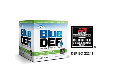 #ad Peak Def002 Diesel Exhaust Fluid. Blue Def Jug 2.5 Gal Api Iso 22241 1 $16.30