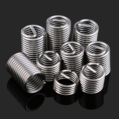 #ad 1 4 5 16 3 8 1 2 Helicoil Thread Inserts 304 Stainless Wire Insert Thread Repair $49.16
