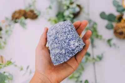 #ad Blue Quartz Crystals AKA Sapphire Quartz Bulk Rough Gemstones from Brazil $16.00