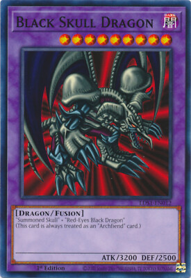 #ad Yugioh Black Skull Dragon 1st Edition NM Card B. Skull $4.95