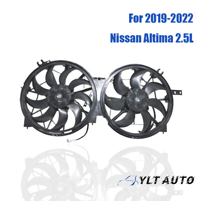 #ad Radiator Cooling Fan Assembly NI3115161 For 2019 2022 Nissan Altima 2.5L 4 Door $59.22