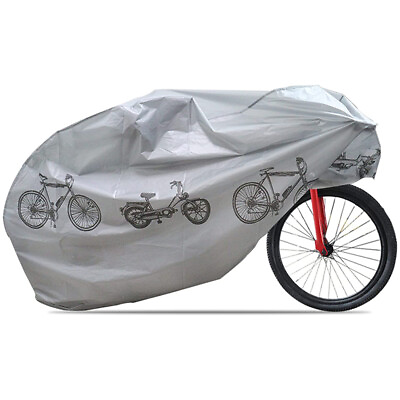 #ad Waterproof Bike Cover Outdoor Bicycle Protection Cover UV Resistant 82.6quot;x43.3quot; $9.19