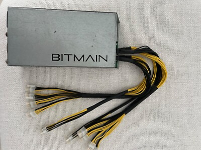 #ad Bitmain APW3 12 1600 A3 1600W Power Supply Used $49.97