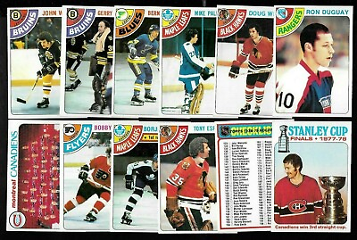 #ad 1978 79 TOPPS 78 79 NHL HOCKEY CARD 133 264 SEE LIST C $2.00