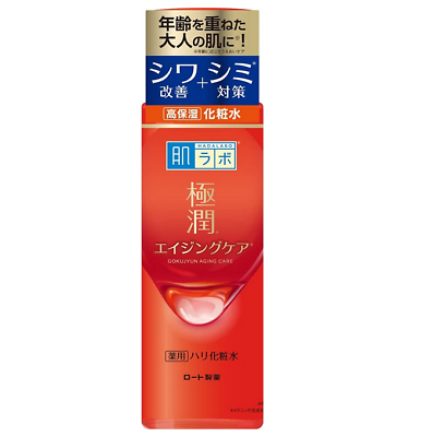 #ad New Rohto HadaLabo Gokujyun Firming Anti Age Lotion Face w serum 170mL JAPAN $17.98